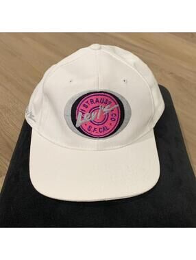 Levi’s Strauss 90s Y2K Cap Double Sided Logo Pink Embroidery